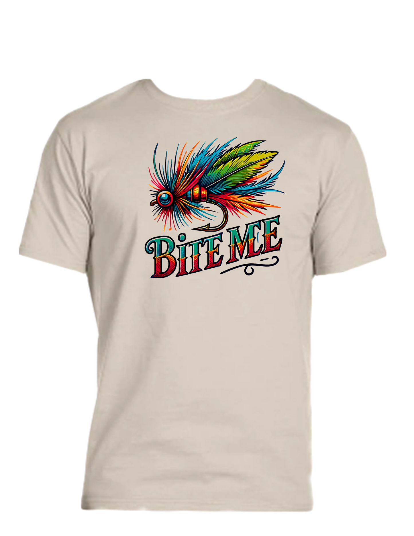 ENJOY LIFE T-SHIRT 100% PRESHRUNK COTTON-BITE ME SHIRT.