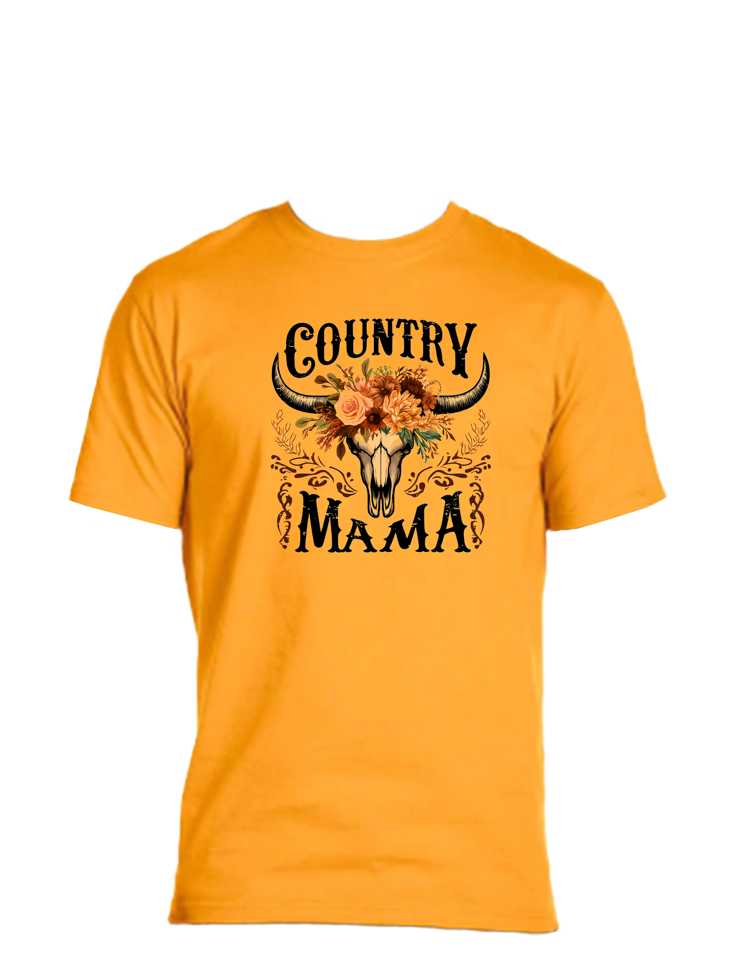 Short sleeve T-shirt UNISEX - 50%COTTON 50% POLYESTER. Enjoy Life. COUNTRY MAMA.