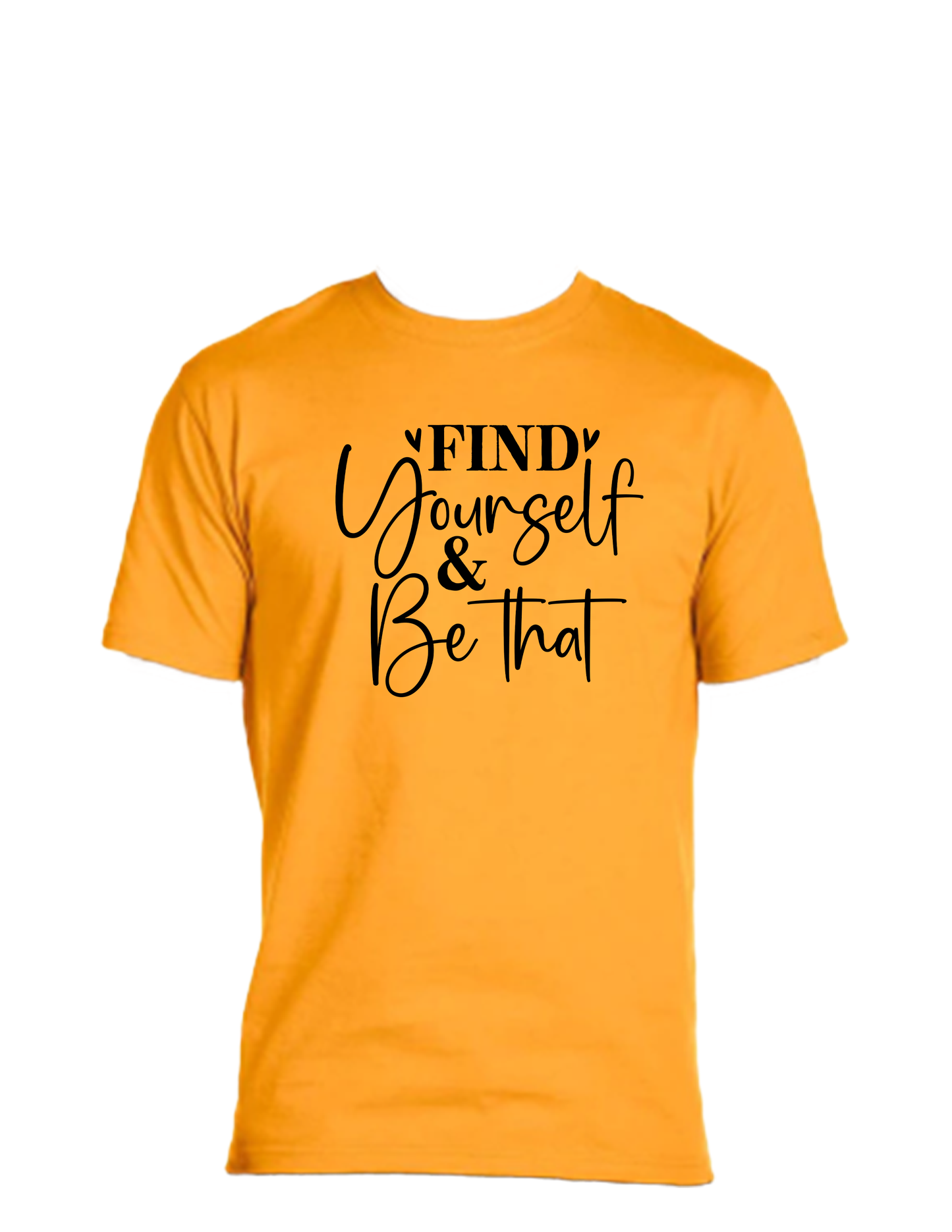 Short sleeve T-shirt UNISEX - 50%COTTON 50% POLYESTER. Enjoy Life. FIND Yourself & Be That.