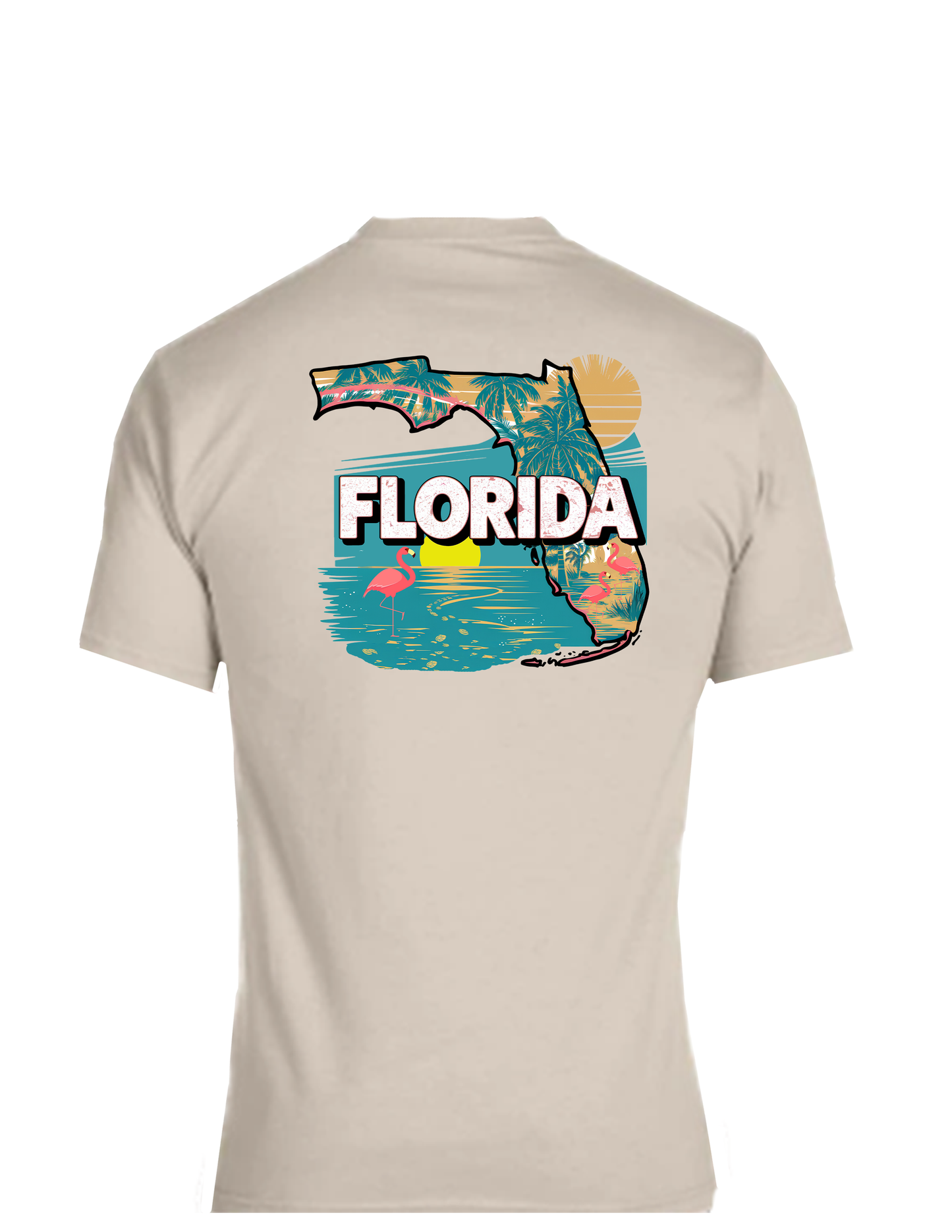 ENJOY LIFE T-SHIRT 100% PRESHRUNK COTTON- ENJOY LIFE. FLORIDA SHIRT.