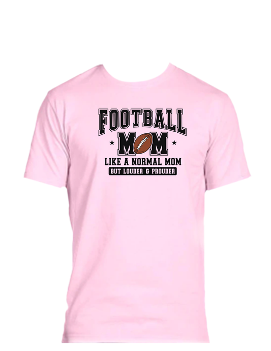 Short sleeve T-shirt UNISEX - 50%COTTON 50% POLYESTER. Enjoy Life. FOOTBALL MOM.