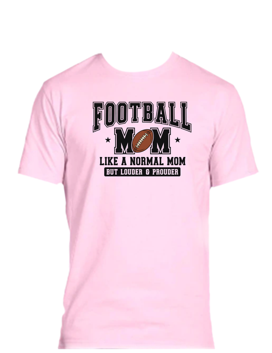 ENJOY LIFE T-SHIRT 100% PRESHRUNK COTTON- ENJOY LIFE. FOOTBALL MOM.