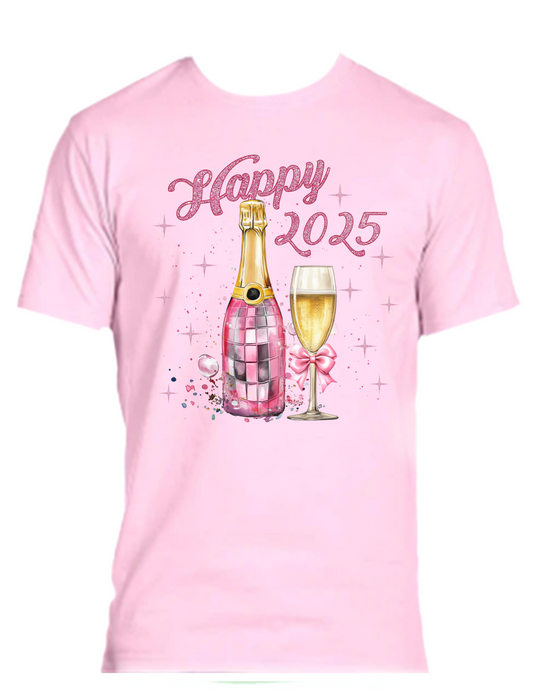 ENJOY LIFE T-SHIRT 100% PRESHRUNK COTTON-HAPPY 2025