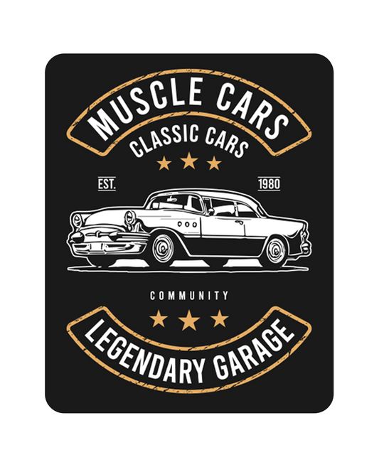 Man Cave - Garage - Bar, SIGNS. MUSCLE CARS LEGENDARY GARAGE.