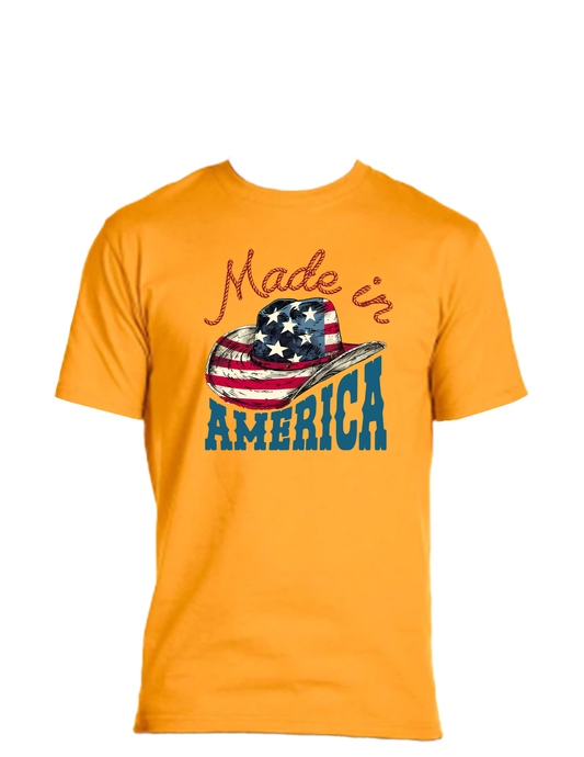 Short sleeve T-shirt UNISEX - 50%COTTON 50% POLYESTER. Enjoy Life. Made in America.