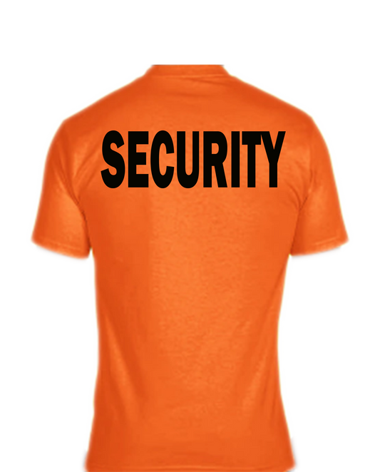 Short sleeve T-shirt UNISEX - 50%COTTON 50% POLYESTER. Enjoy Life. SECURITY.