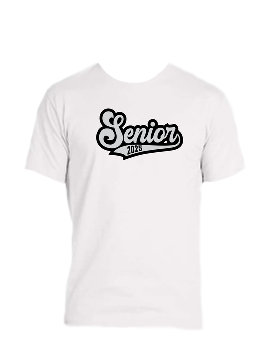 Short sleeve T-shirt UNISEX - 50%COTTON 50% POLYESTER. SENIOR 2025.