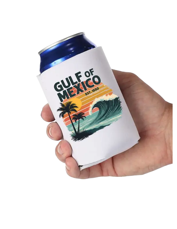 Collapsible can Coolers-gulf of Mexico - Bucket List