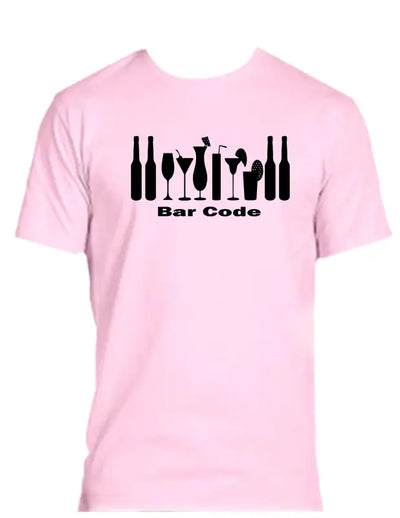 Enjoy Life T-shirt 100% Preshrunk Cotton - Bar Code Playful