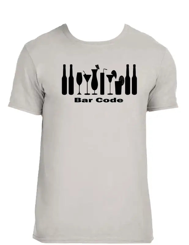 Enjoy Life T-shirt 100% Preshrunk Cotton - Bar Code Playful