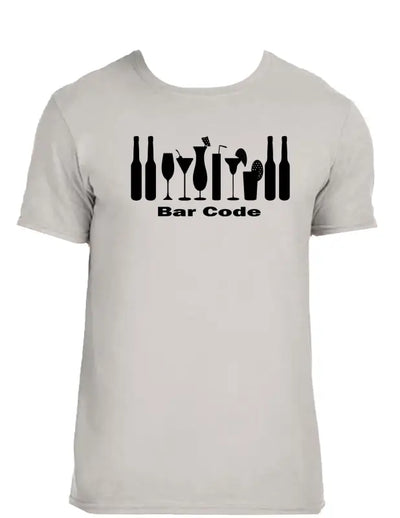 Enjoy Life T-shirt 100% Preshrunk Cotton - Bar Code Playful