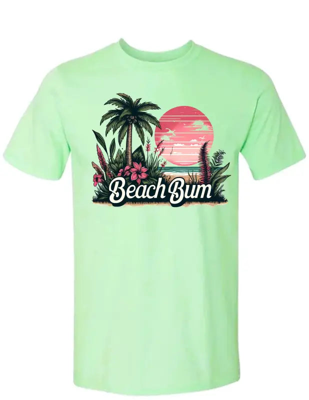 Enjoy Life T-shirt 100% Preshrunk Cotton- Beach Bum.