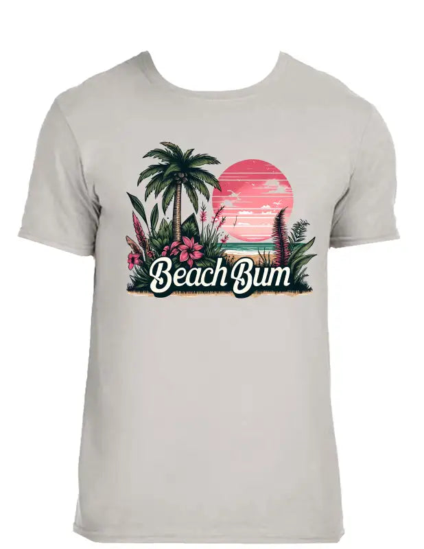 Enjoy Life T-shirt 100% Preshrunk Cotton- Beach Bum.
