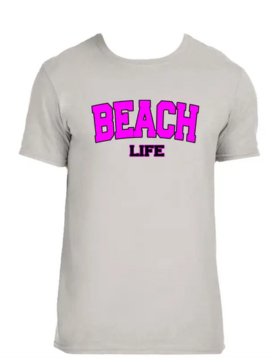 Enjoy Life T-shirt 100% Preshrunk Cotton - Beach Life.