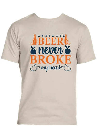 Enjoy Life T-shirt 100% Preshrunk Cotton - Beer Never Broke