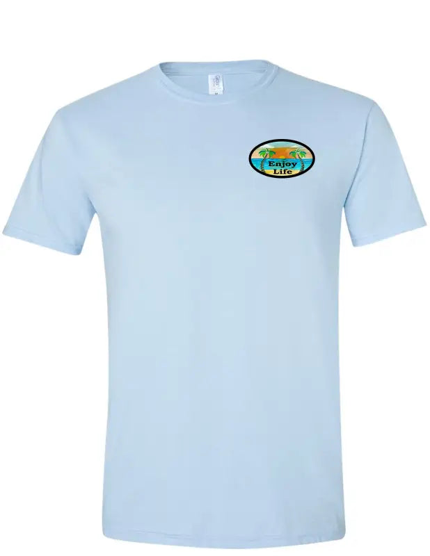 Enjoy Life T-shirt 100% Preshrunk Cotton- Bicycle Shirt.