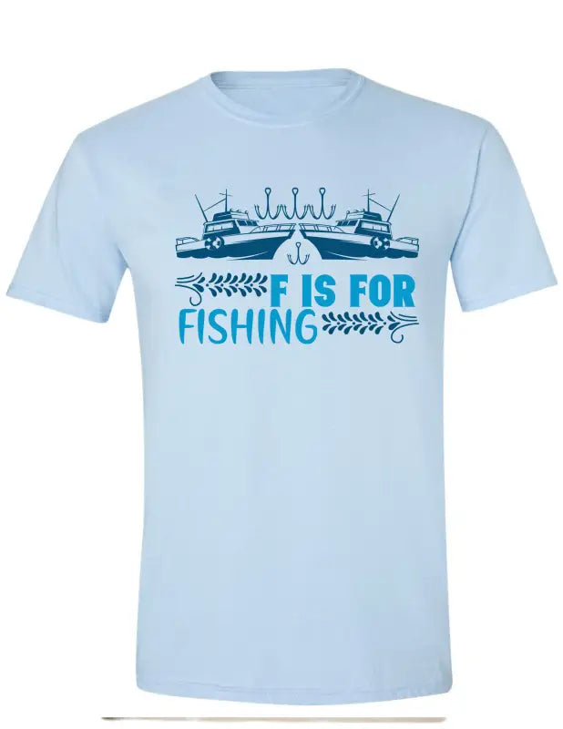 Enjoy Life T-shirt 100% Preshrunk Cotton - Fishing Playful