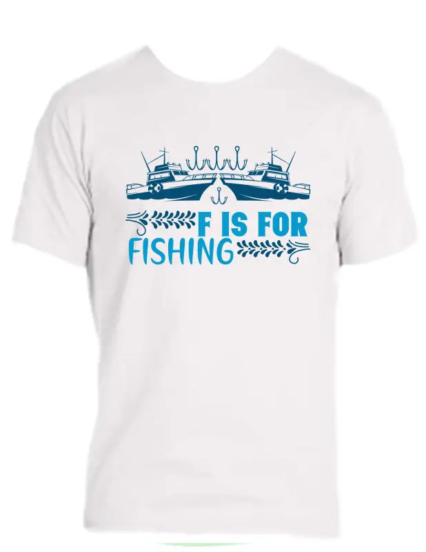 Enjoy Life T-shirt 100% Preshrunk Cotton - Fishing Playful