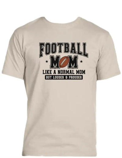 Enjoy Life T-shirt 100% Preshrunk Cotton - Football Mom