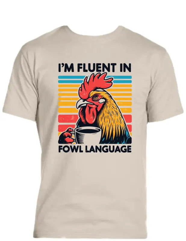 Enjoy Life T-shirt 100% Preshrunk Cotton - I’m Fluent