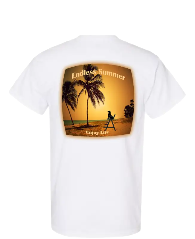 Enjoy Life T-shirt 100% Preshrunk Cotton- Life. Endless