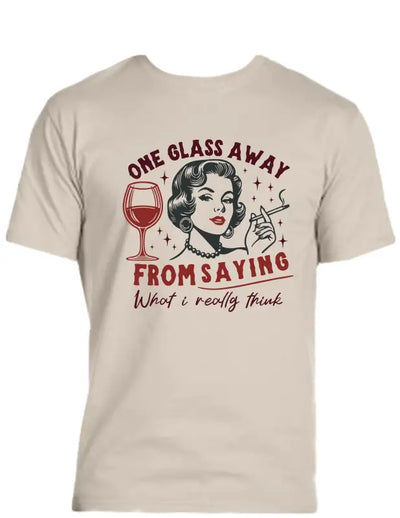 Enjoy Life T-shirt 100% Preshrunk Cotton - one Drink Away