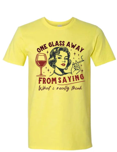 Enjoy Life T-shirt 100% Preshrunk Cotton - one Drink Away