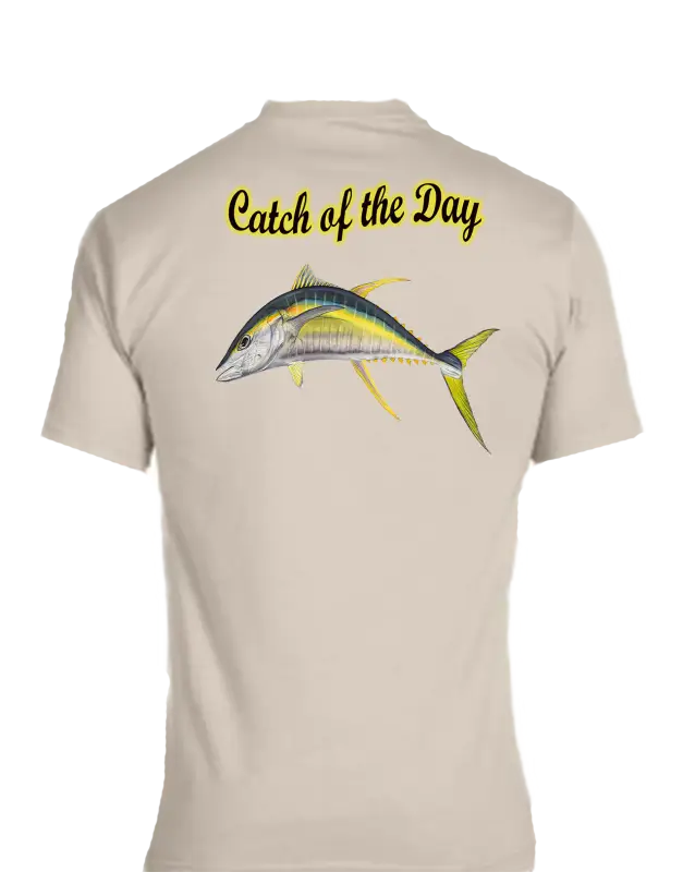 Enjoy Life T-shirt 50/50 Cot/poly-catch of the Day - 50%