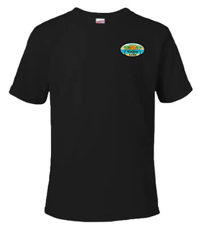 Enjoy Life T-shirt 50/50 Cot/poly-follow your Dream - 50%