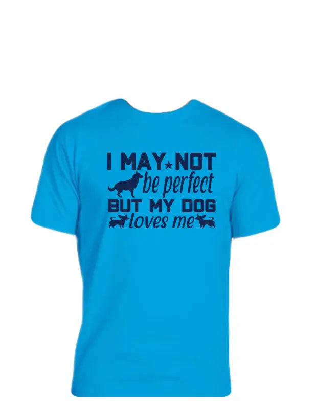 Enjoy Life T-shirt 50/50 Cot/poly - i May not be Perfect