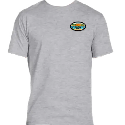 Enjoy Life T-shirt 50/50 Cot/poly-naughty Parrot Beach Bar