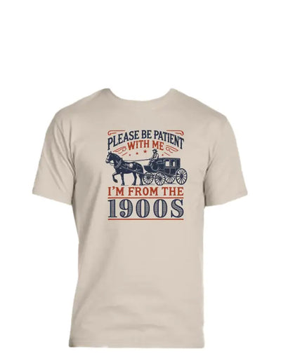 Enjoy Life T-shirt 50/50 Cot/poly-please be Patient