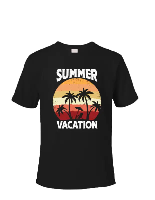 Enjoy Life T-shirt 50/50 Cot/ Poly - Summer Vacation. - 50%