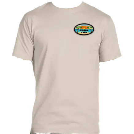 Enjoy Life T-shirt 50/50 Cot/poly- we Used to be United