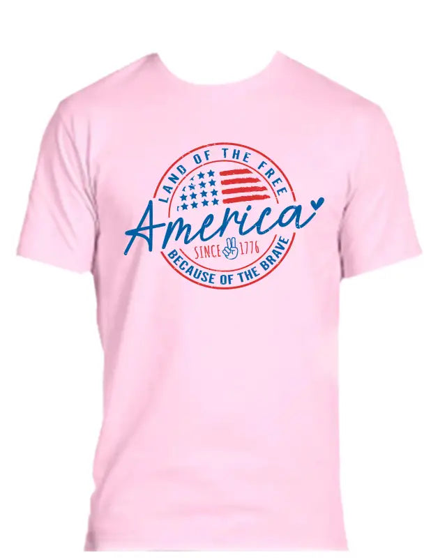 Enjoy Life T-shirt 50% Cotton Polyester - America T-shirt