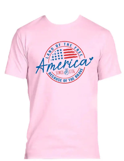 Enjoy Life T-shirt 50% Cotton Polyester - America T-shirt