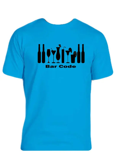 Enjoy Life T-shirt 50% Cotton Polyester - Bar Code T-shirt