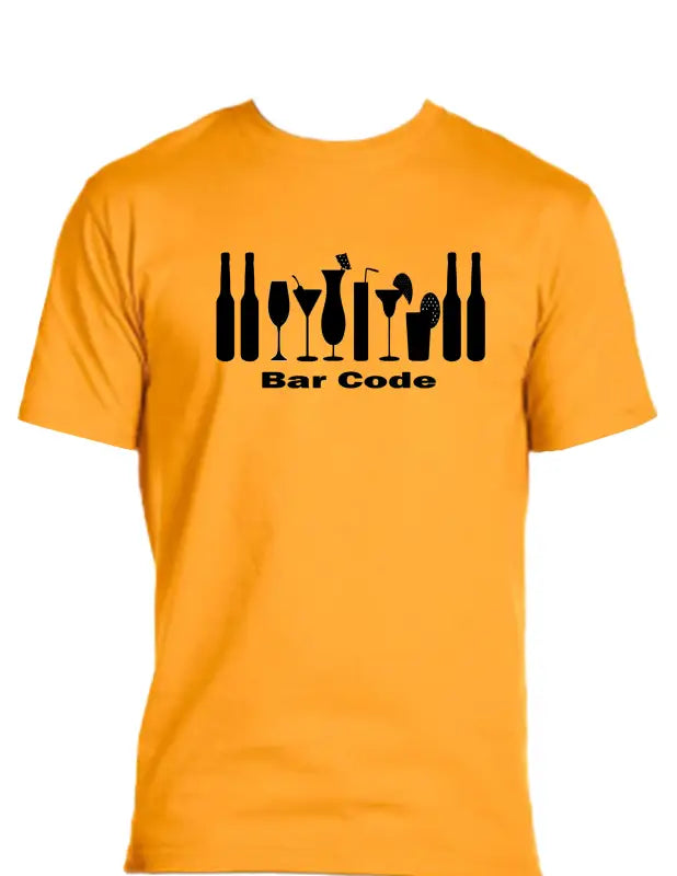 Enjoy Life T-shirt 50% Cotton Polyester - Bar Code T-shirt