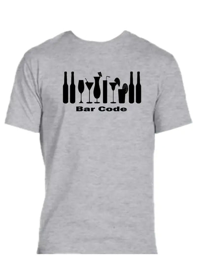 Enjoy Life T-shirt 50% Cotton Polyester - Bar Code T-shirt