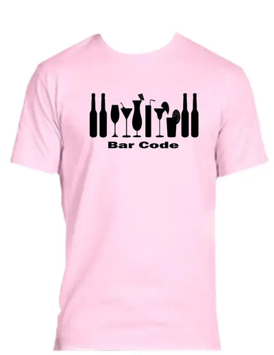 Enjoy Life T-shirt 100% Preshrunk Cotton - Bar Code Playful