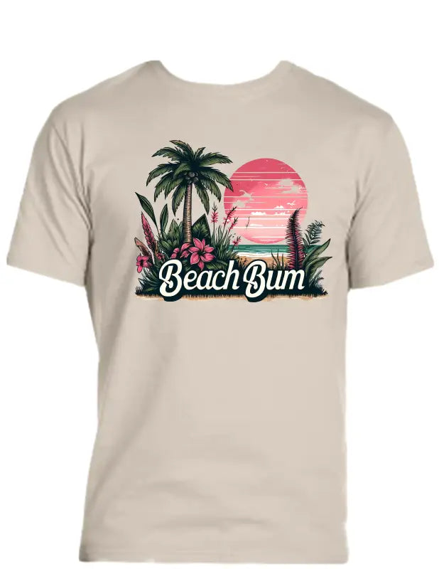 Enjoy Life T-shirt 50% Cotton Polyester - Beach Bum