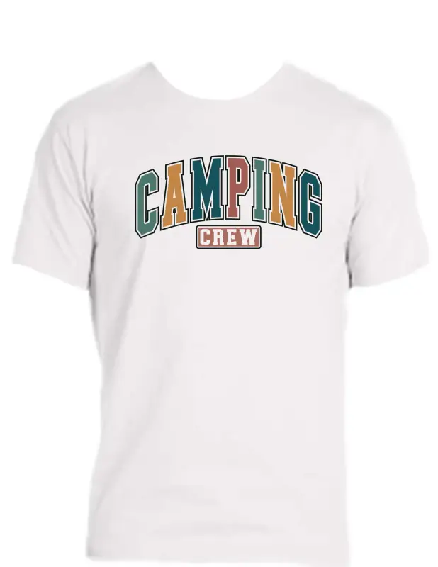 Enjoy Life t Shirt 50% Cotton Polyester Camping Crew
