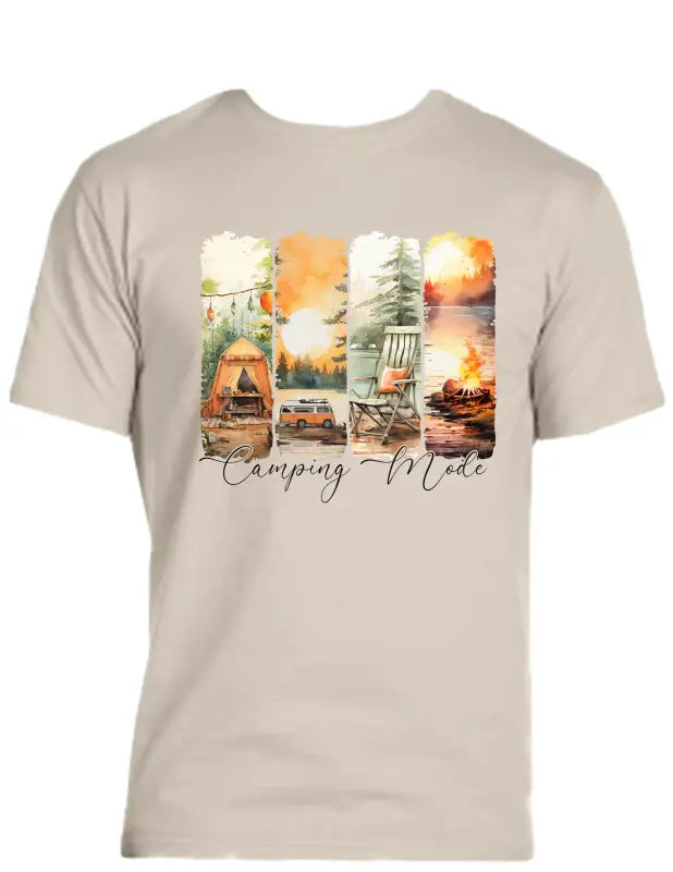 Enjoy Life T-shirt 50% Cotton Polyester - Camping Mode