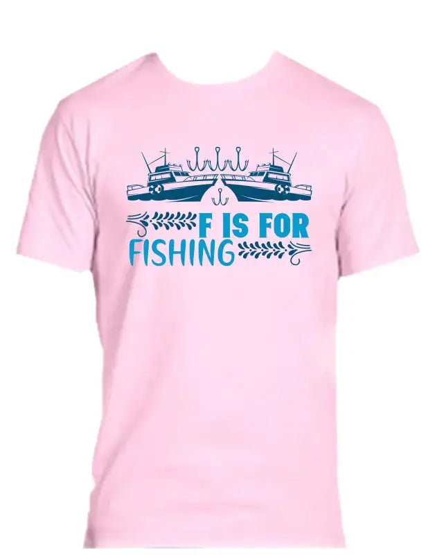 Enjoy Life T-shirt 100% Preshrunk Cotton - Fishing Playful