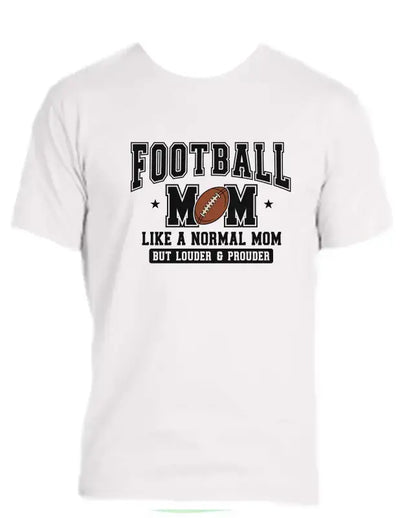 Enjoy Life T-shirt 100% Preshrunk Cotton - Football Mom