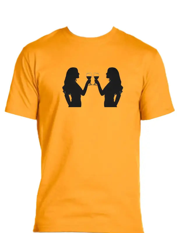 Enjoy Life T-shirt 50% Cotton Polyester - Girls Toasting