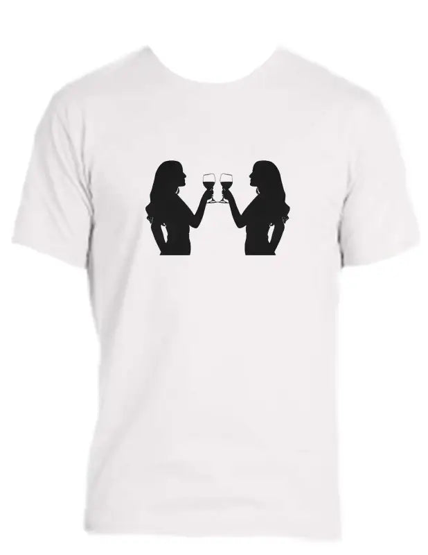 Enjoy Life T-shirt 50% Cotton Polyester - Girls Toasting