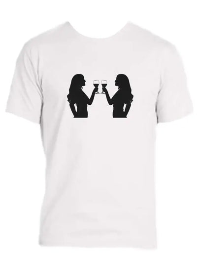 Enjoy Life T-shirt 50% Cotton Polyester - Girls Toasting