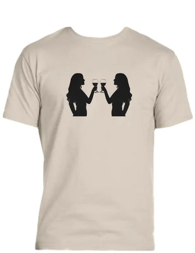 Enjoy Life T-shirt 50% Cotton Polyester - Girls Toasting