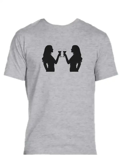 Enjoy Life T-shirt 50% Cotton Polyester - Girls Toasting